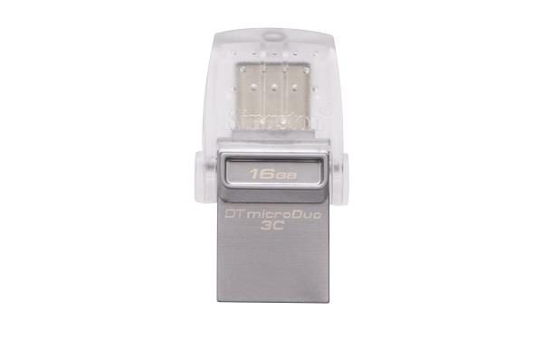 Kingston DataTraveler microDuo 3C 16GB USB 3.0/3.1 flashdisk